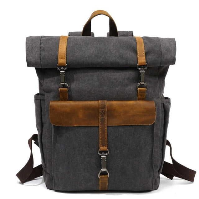 Trailmaster Multi-Strap Canvas Backpack