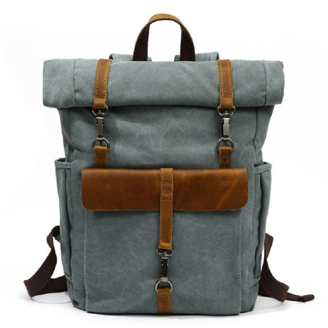 Trailmaster Multi-Strap Canvas Backpack