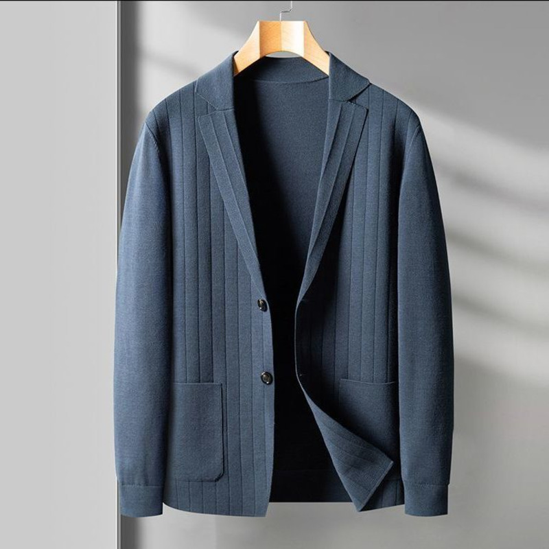 VINZÉNCIO JACQUARD KNITTED CARDIGAN