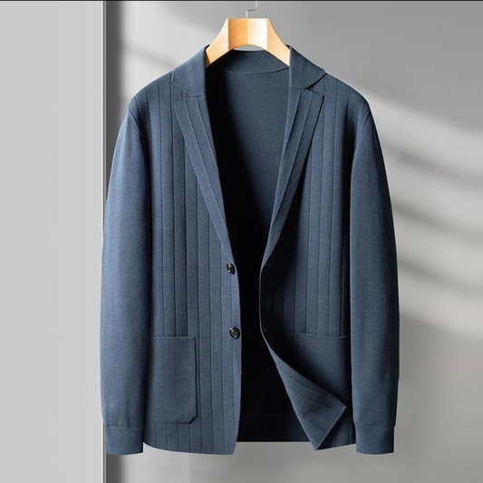VINZÉNCIO JACQUARD KNITTED CARDIGAN