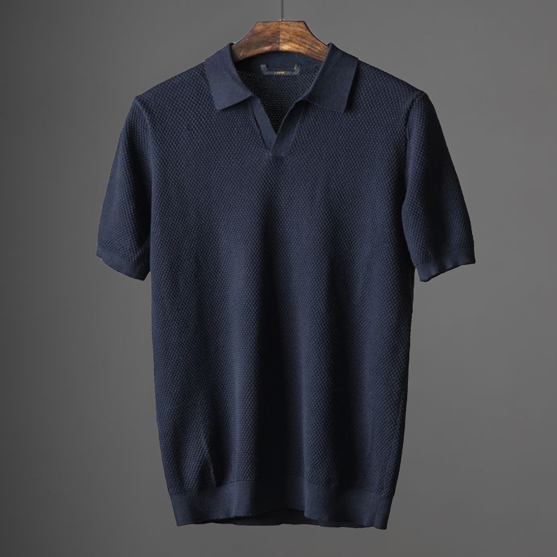 Tom Harding Knitted Polo Shirt