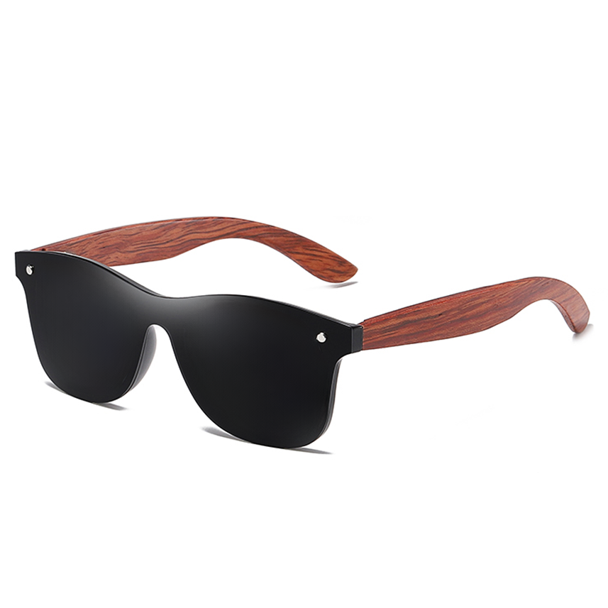 XAVIÉR WALNUT WOOD SUNGLASSES