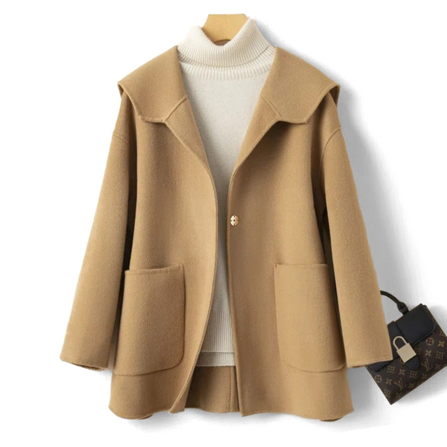 Chelsea Classic Cashmere Wool Trench Coat