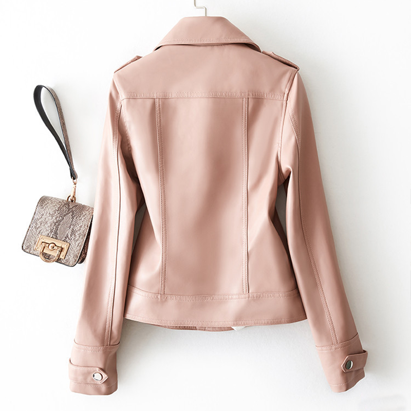 Marie-Caley Sleek Leather Jacket