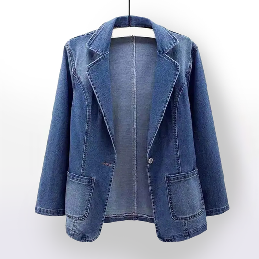 VITTORIA BELCINNI CLASSIC DENIM BLAZER