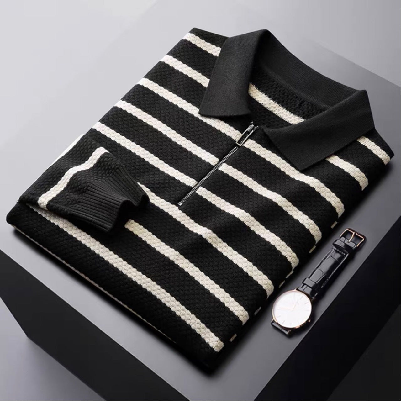 VINZÉNCIO MERINO ACE WOOL SWEATER