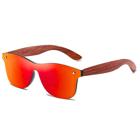 XAVIÉR WALNUT WOOD SUNGLASSES