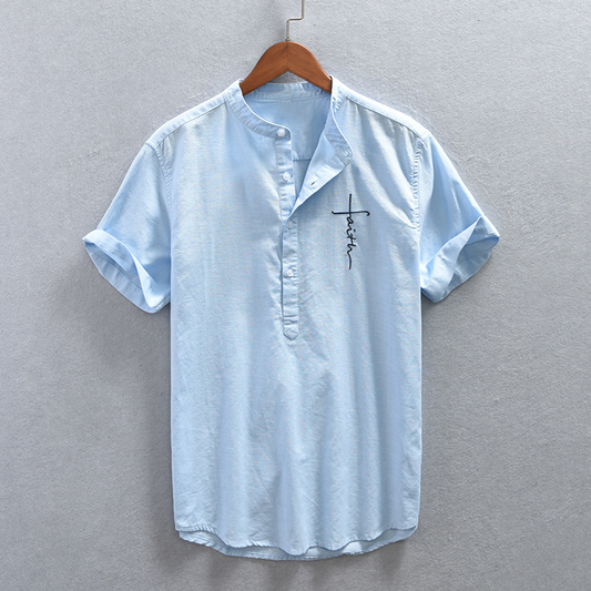 ADRIANO 100% LINEN SHIRT