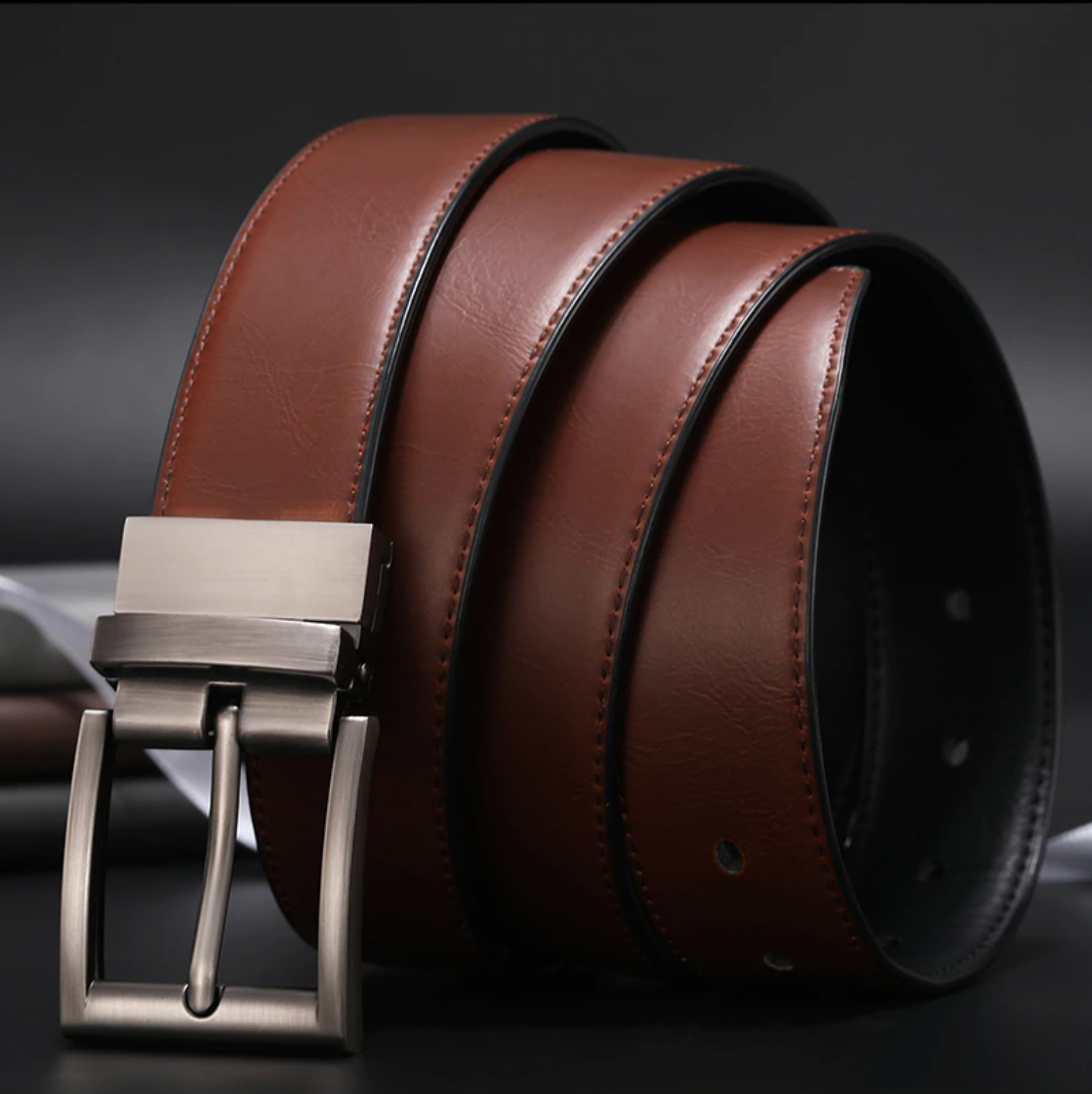 Classic Americano Leather Belt