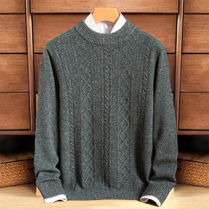 VALÉRIO 100% MERINO ACE WOOL SWEATER