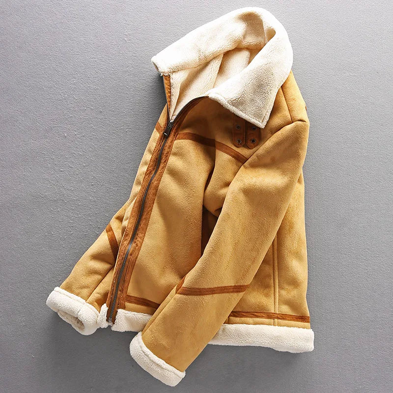 VELVETRON™ SHERPA EDGY WINTER JACKET