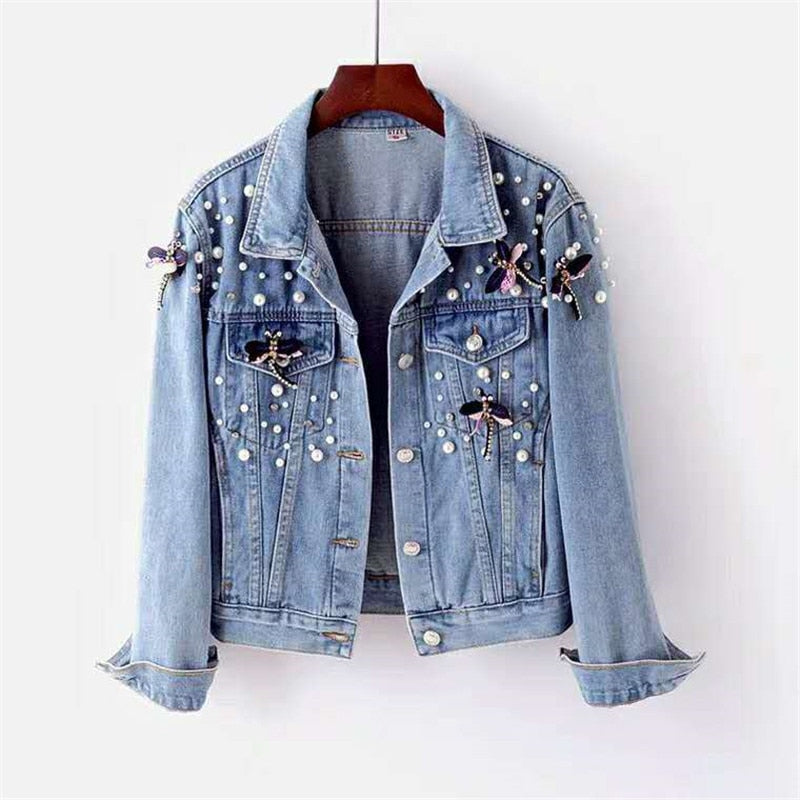 Fiona Edgy Denim Jacket