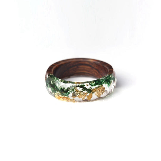 Emilia-Calou Wooden Orchidea Ring