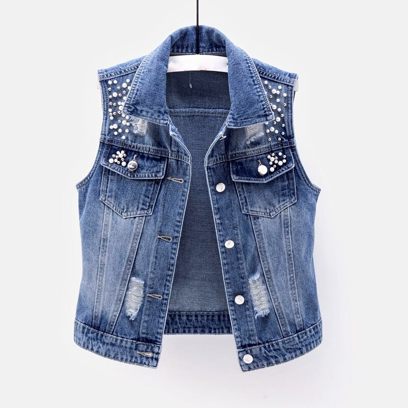 PENELOPE EMBELISHED DENIM JACKET