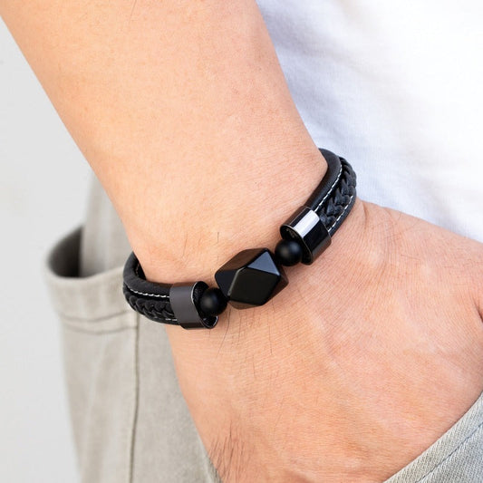 Xavier Raffiné Modern Leather Bracelet