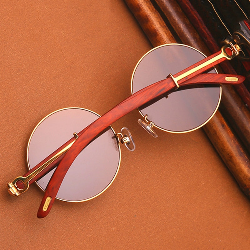 Vivian Vintage Round Sunglasses