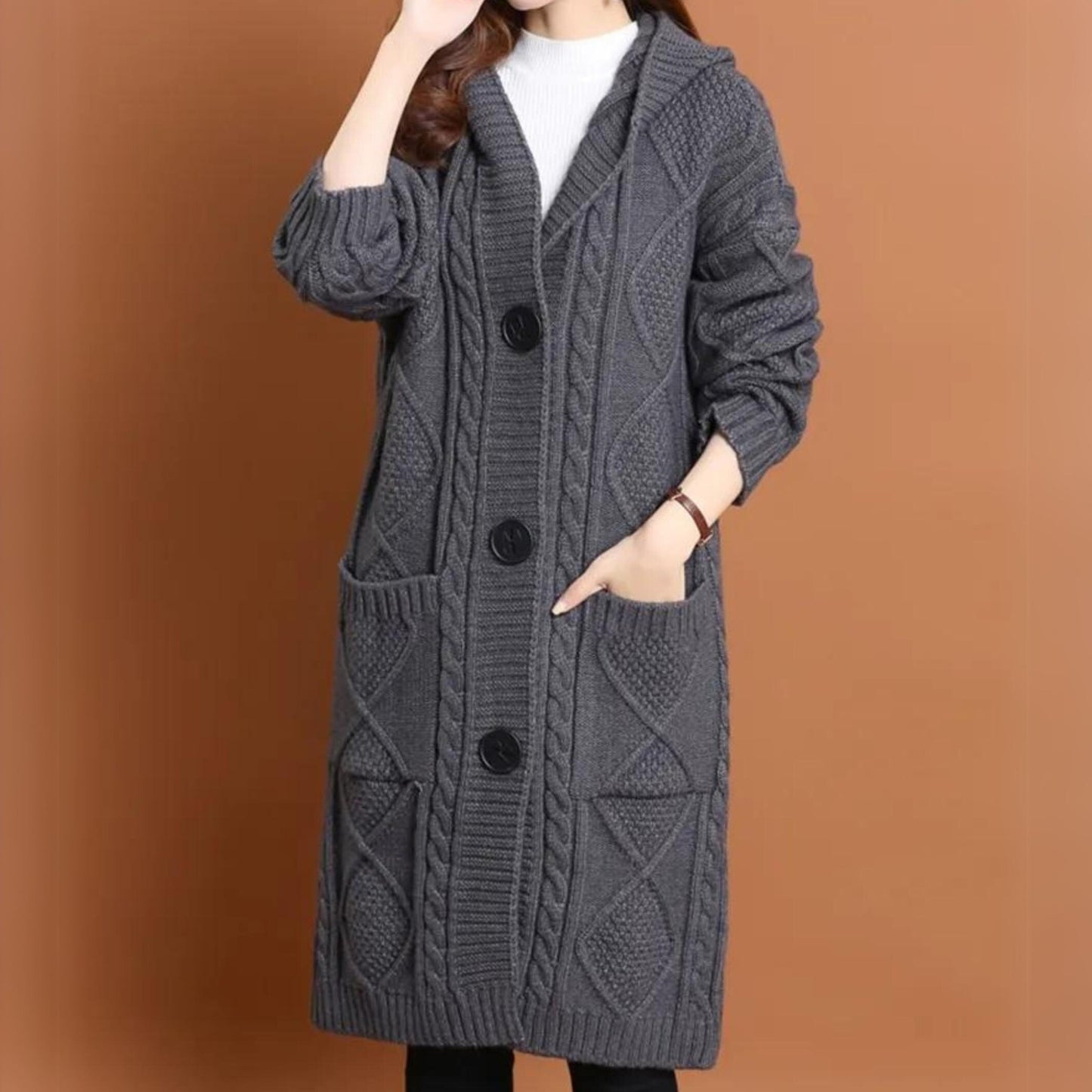 Zoë Cozy Oversized Cardigan