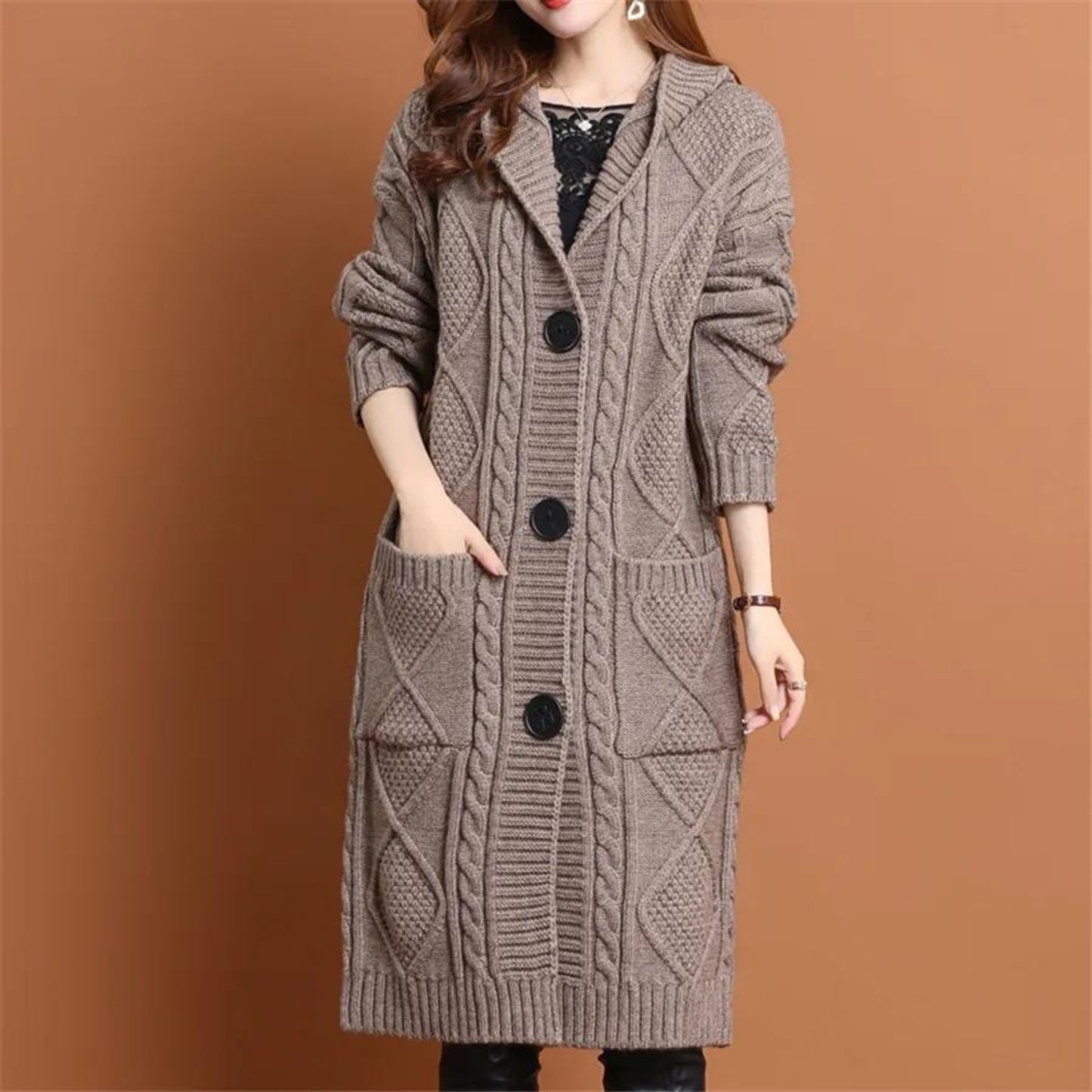 Zoë Cozy Oversized Cardigan