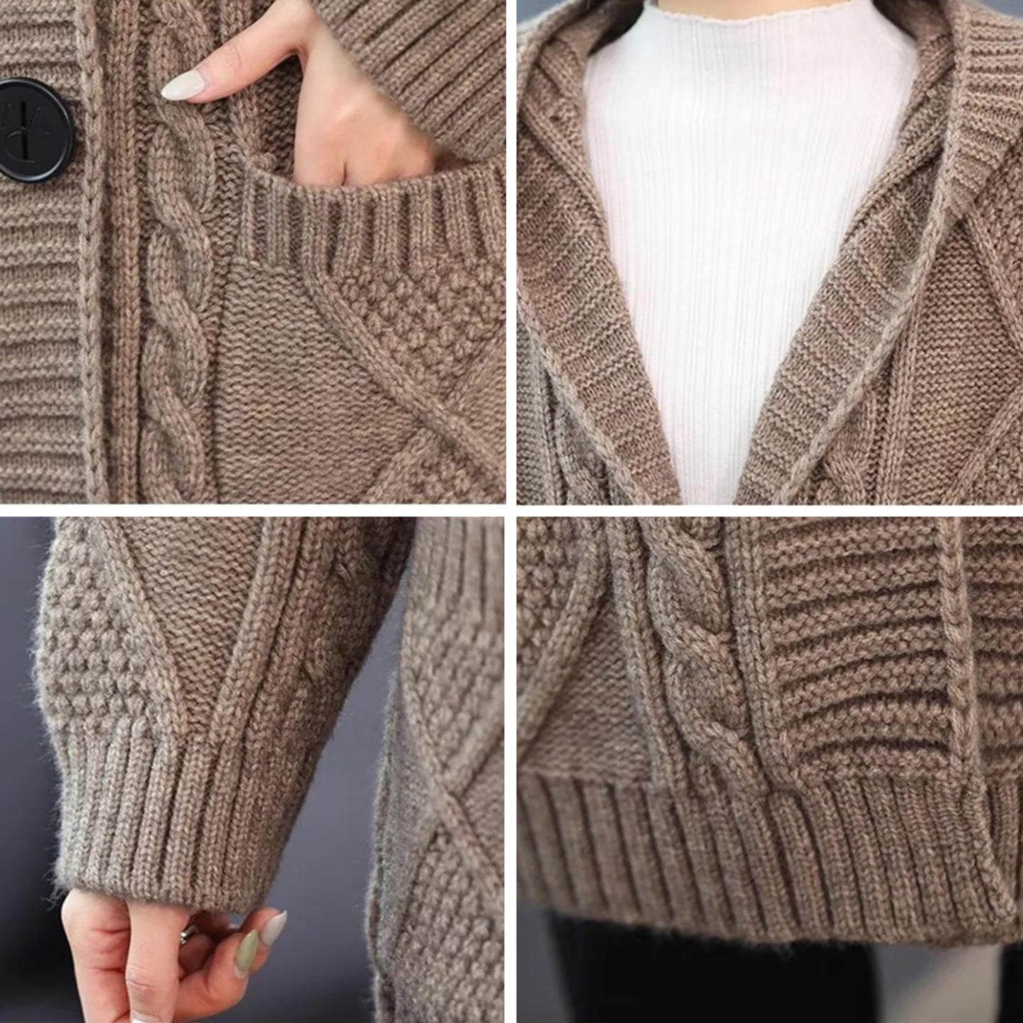 Zoë Cozy Oversized Cardigan