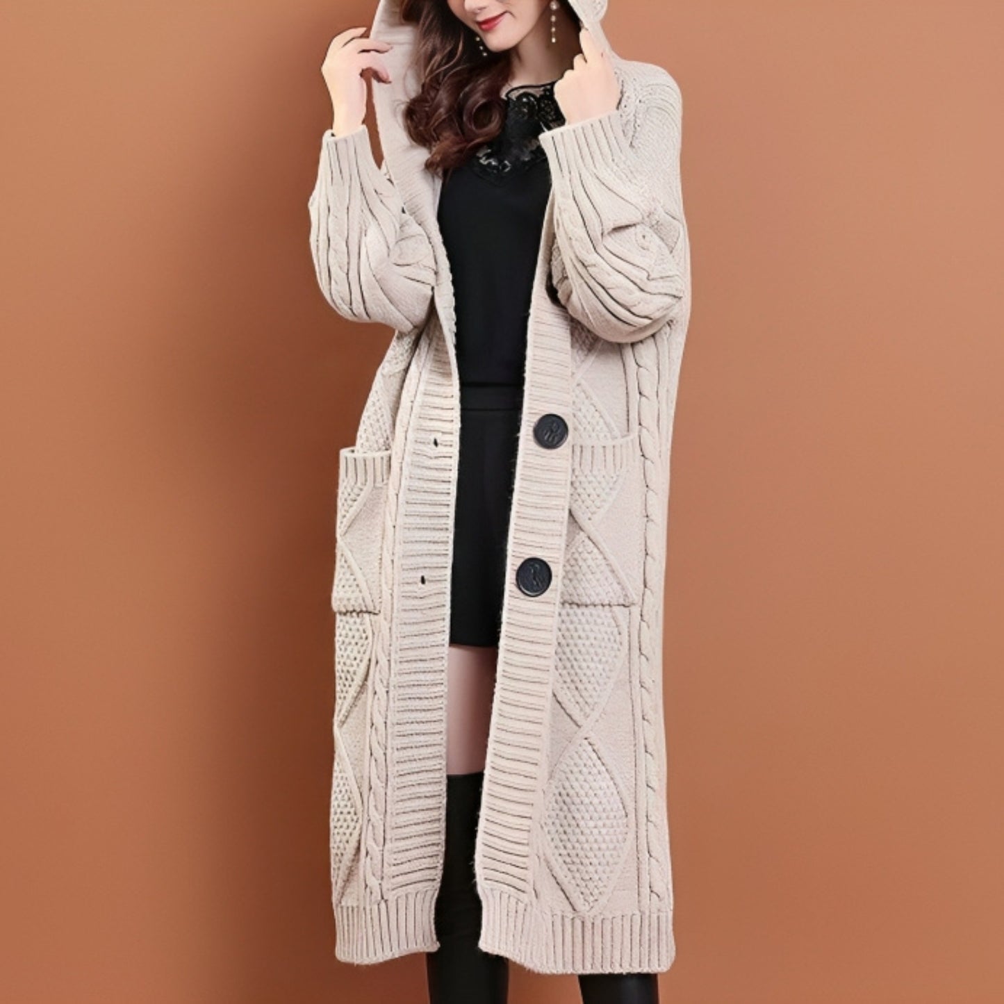 Zoë Cozy Oversized Cardigan