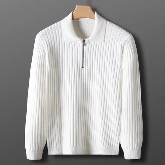 Thomas Quarter Zip Sweater