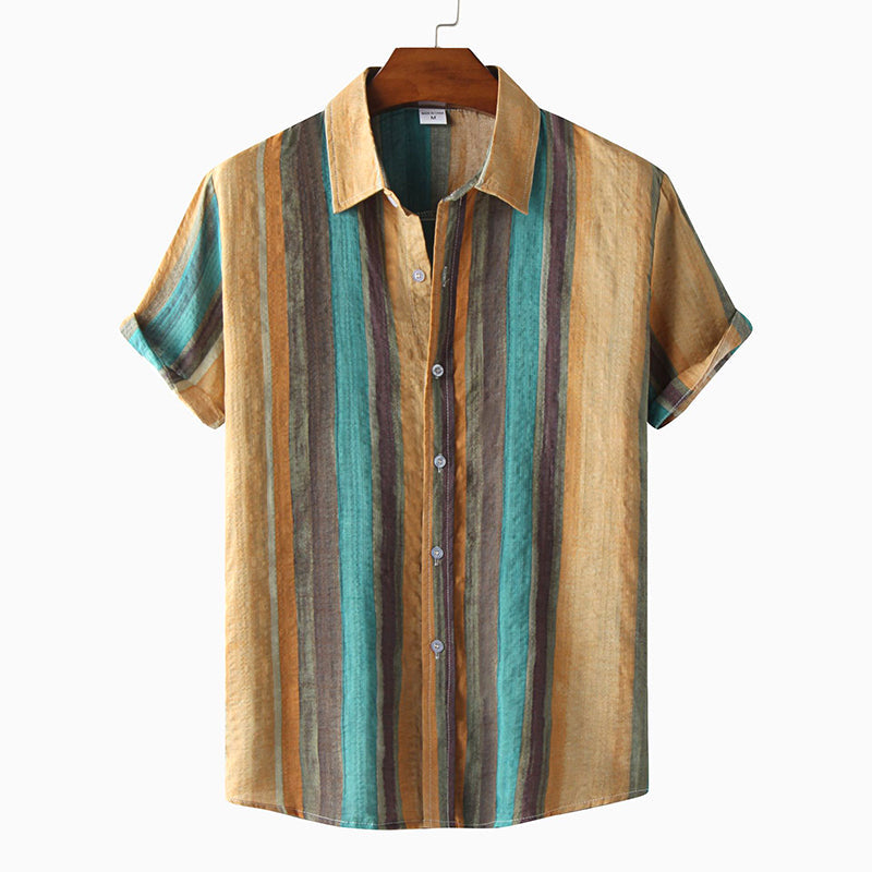 Vinizio Vibrant Linen Shirt