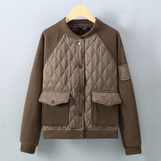 SOIREE SILK QUILTED BOMBER