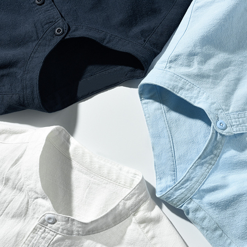 VINCÉNZIO CASTELINNO PREMIUM LINEN SHIRT
