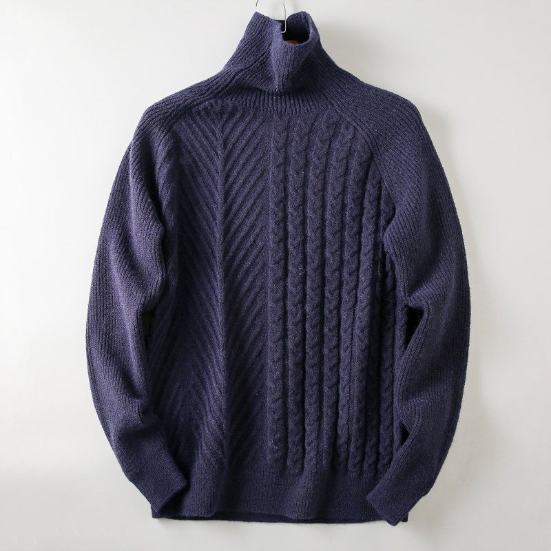 WINSLOW ULTRA-SOFT JACQUARD KNIT TURTLENECK