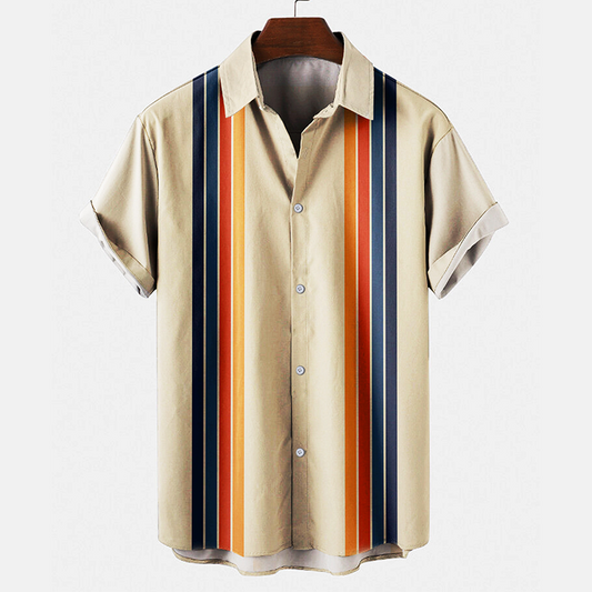 SEBASTIAN RETRO LINEN SHIRT
