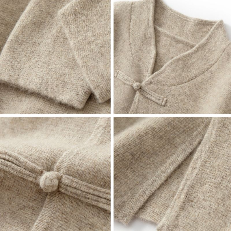 Rémy-Doîr Knotted Cashmere Cardigan