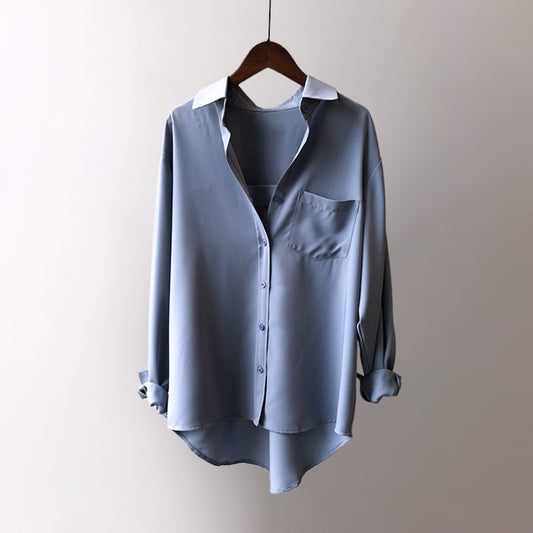Calienne LOTUS™ SATIN BLOUSE