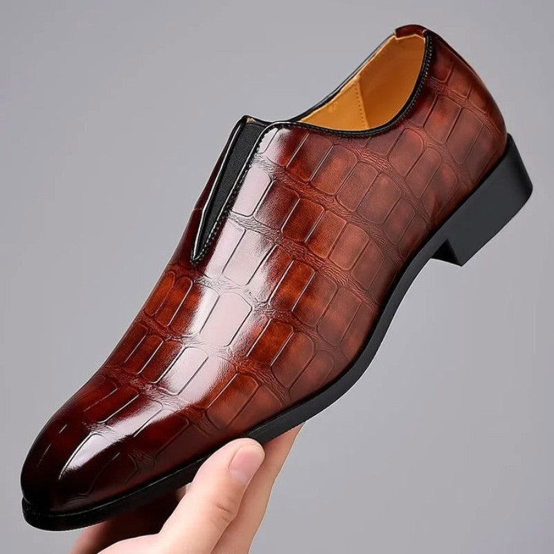 Vermillion Prestige Leather Loafers