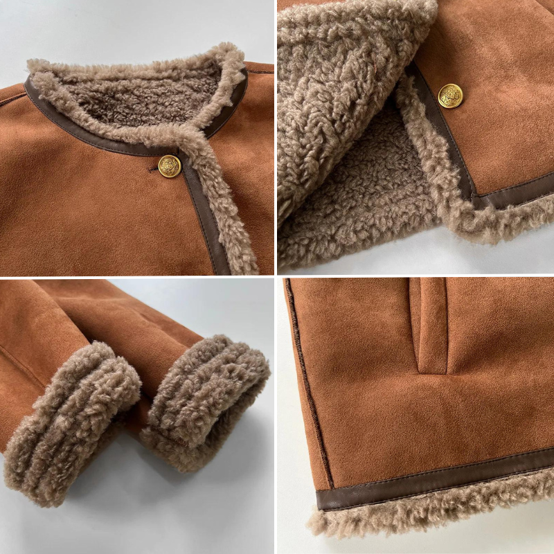 Noémie Sherpa Edge Jacket by Lilian-Thouram™