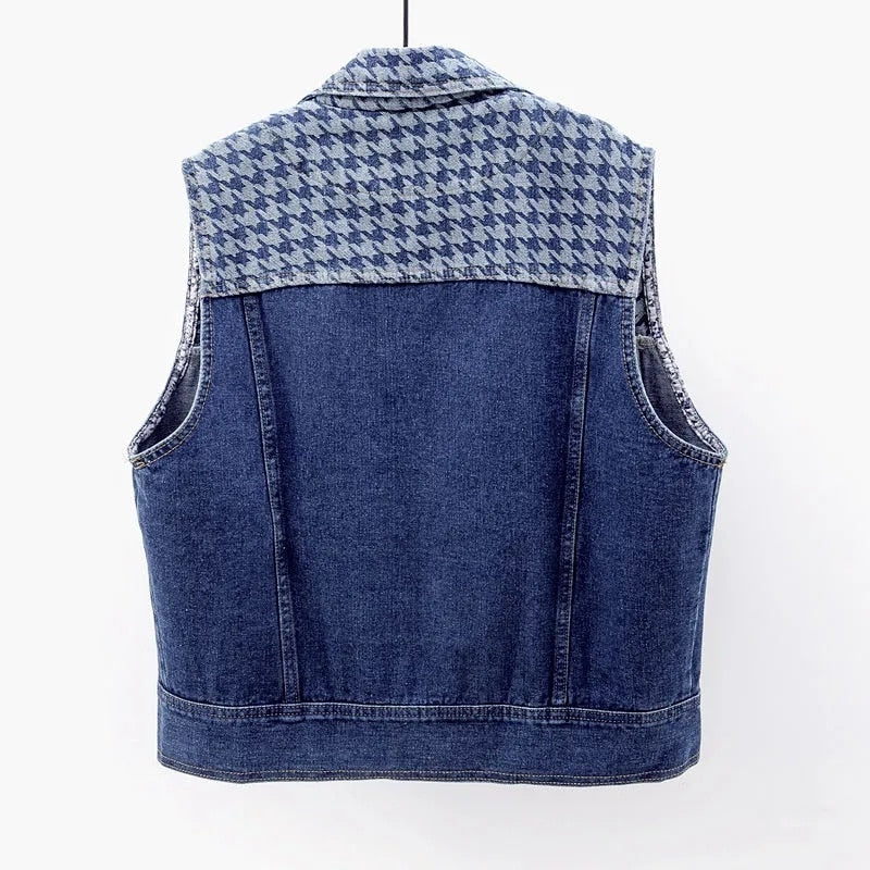 Bella Bliss Edgy Denim Vest