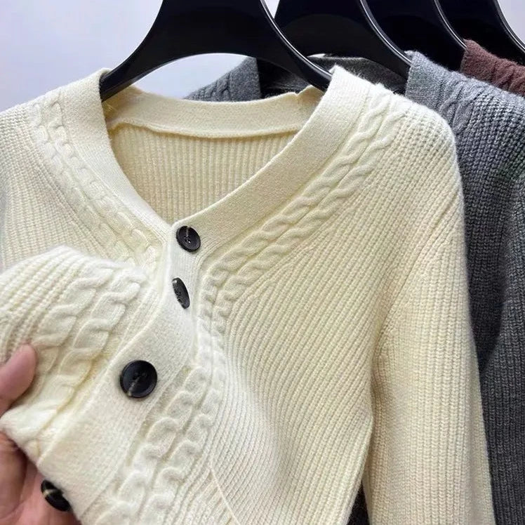 VINCÉNZIO VIRGIN WOOL CARDIGAN