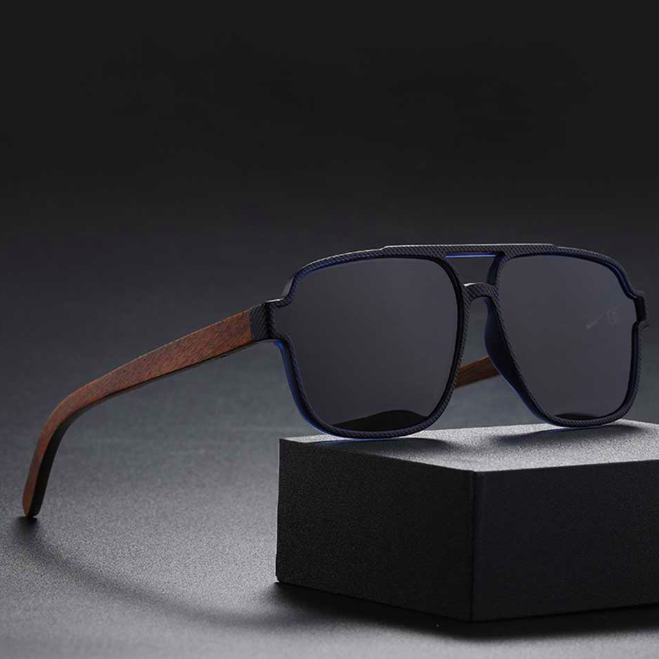 Vinizio Vintage Wooden Sunglasses