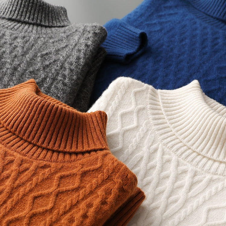 VINZÉNCIO 100% MERINO ACE TURTLENECK