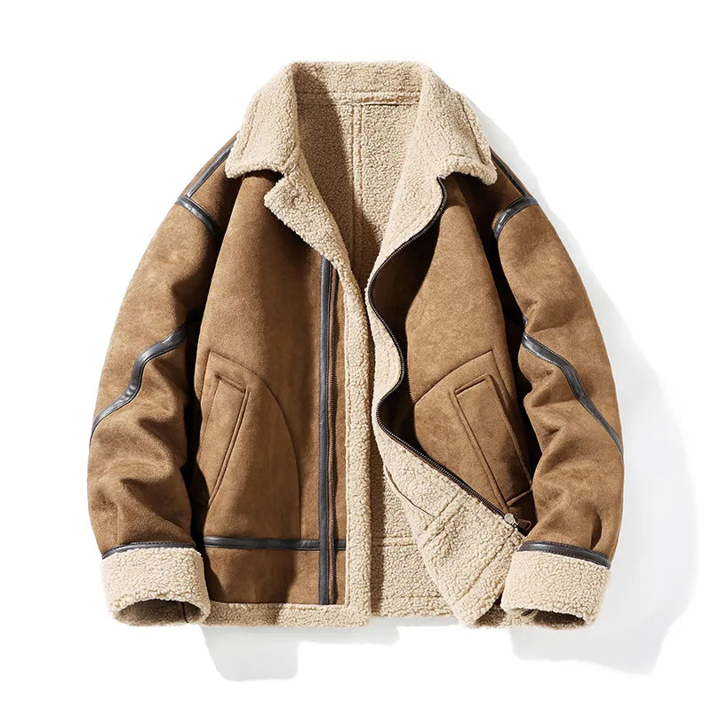 VINIZIO SHERPA EDGE SUEDE JACKET
