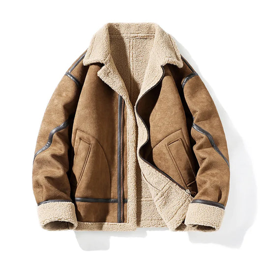 VINIZIO SHERPA EDGE SUEDE JACKET