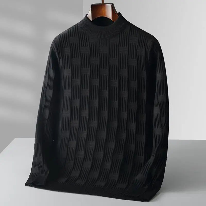 XAVIER CASHMERE KNIT SWEATER