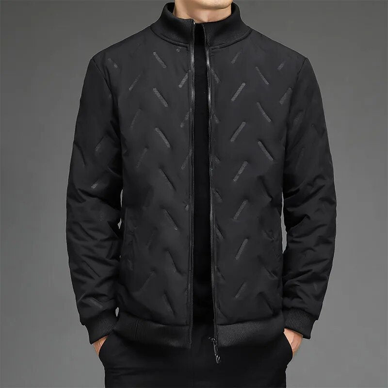 Xander Embossed Plush Jacket