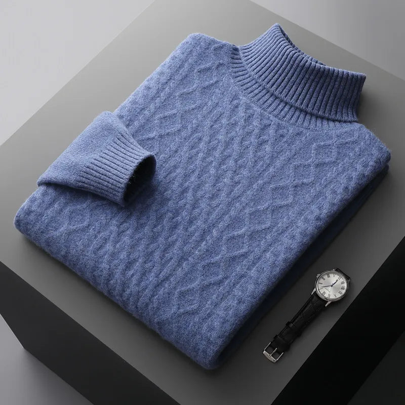 VINZÉNCIO 100% MERINO ACE TURTLENECK