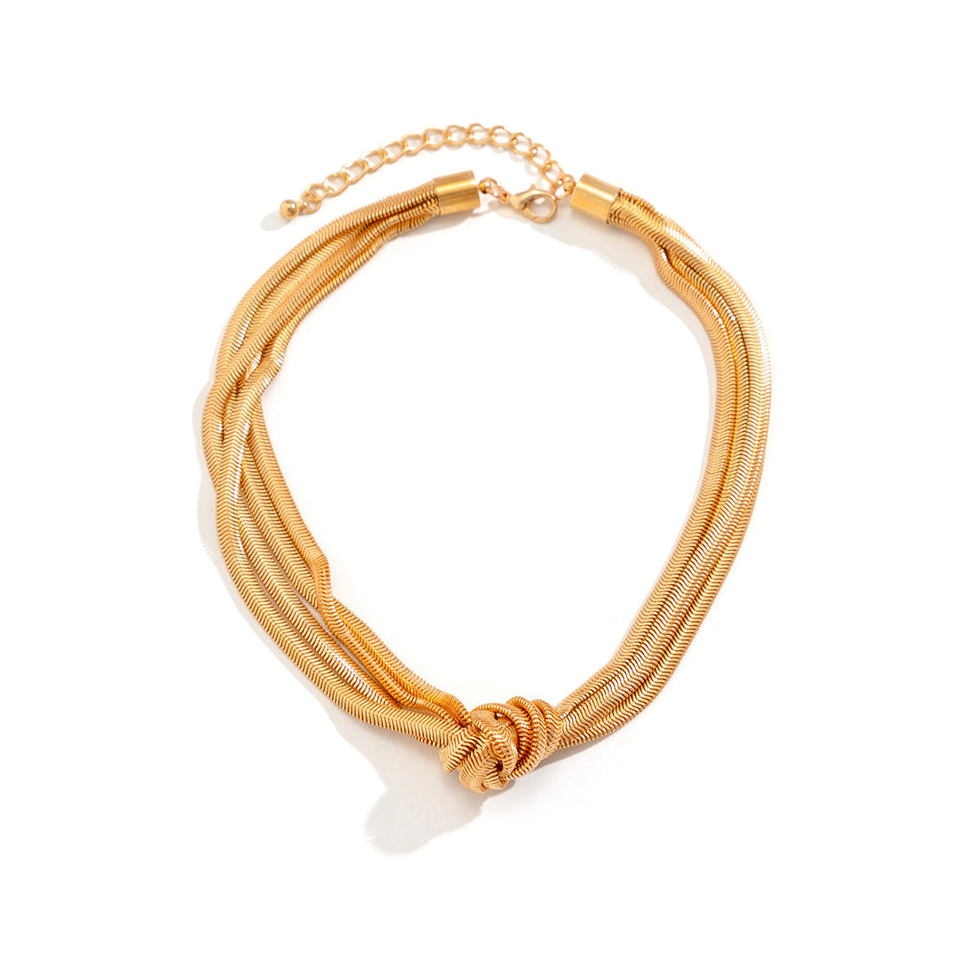 Emilia-Calou Intricate Knot Necklace