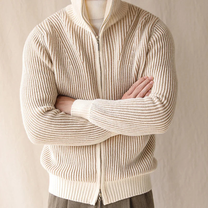 VALÉRIO 100% MERINO ACE WOOL CARDIGAN