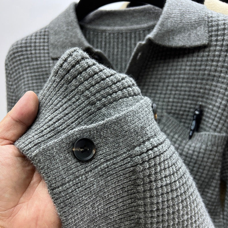 Vincénzio Premium Merino Ace Cardigan