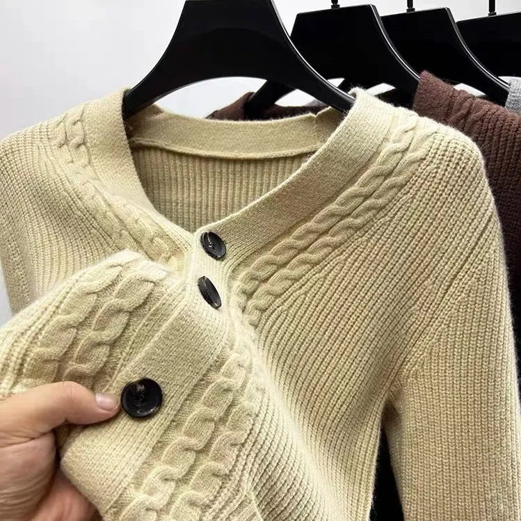 VINCÉNZIO VIRGIN WOOL CARDIGAN