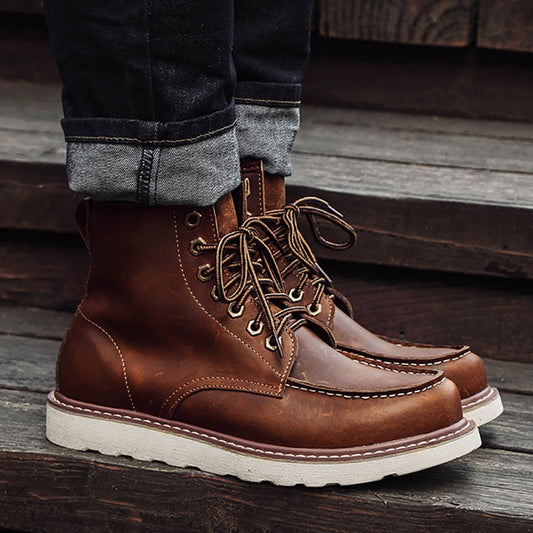 VITTORIO VINTAGE LEATHER BOOTS