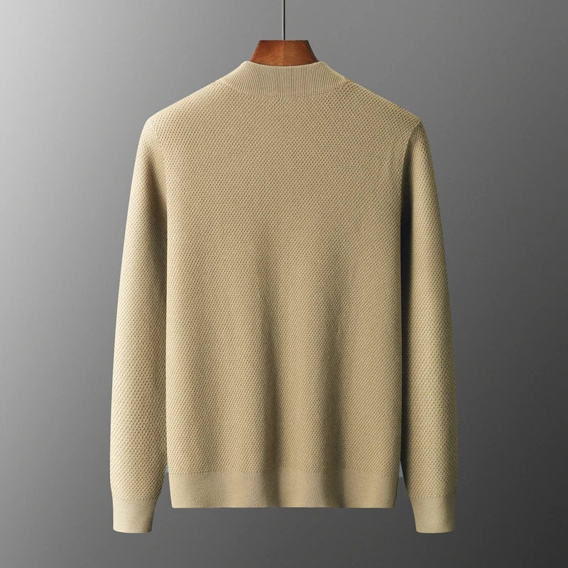 VICTOR-DOÎR PREMIUM VIRGIN WOOL CARDIGAN