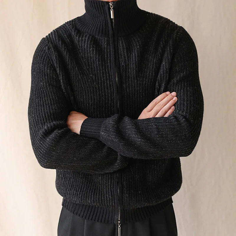 VALÉRIO 100% MERINO ACE WOOL CARDIGAN